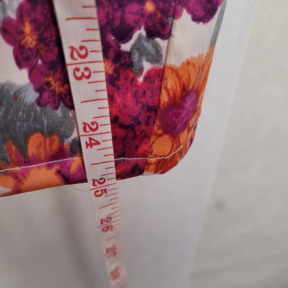 Forever 21 babydoll corset top purple floral size Med Y2K Sexy Garden Girl Fairy - Picture 7 of 7